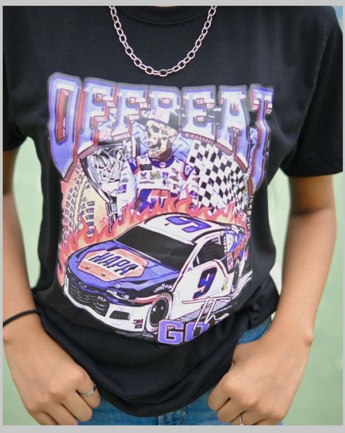 Offbeat unisex oversized tee