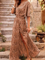 Diona™ Vestido largo con cinturón primavera/verano (Edición Limitada)