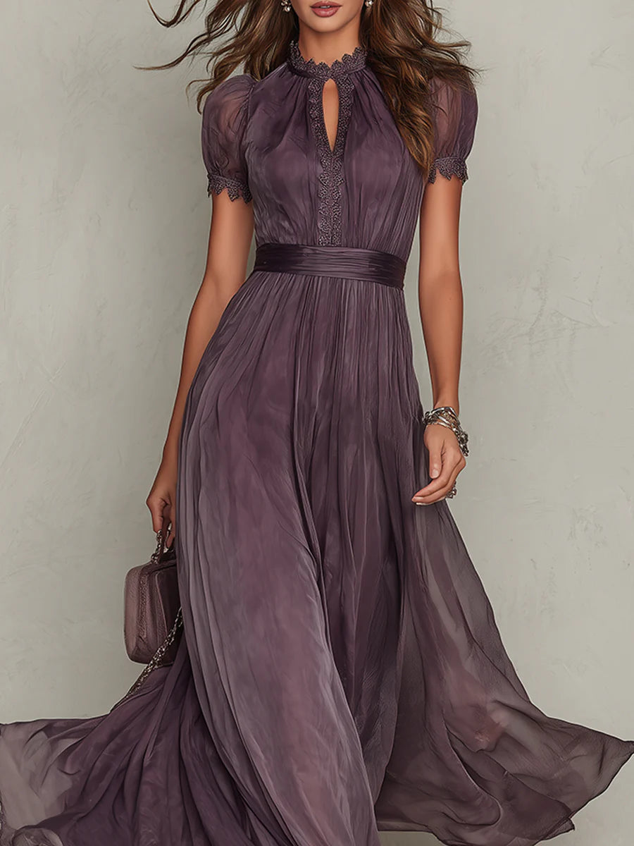 Isabel | Vestido Maxi Plisado Elegante