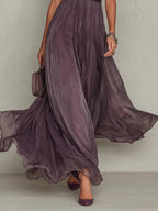 Isabel | Vestido Maxi Plisado Elegante