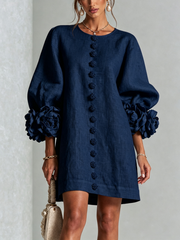 Élodie | Floral Button-Up Dress