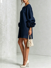 Élodie | Floral Button-Up Dress