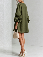 Élodie | Floral Button-Up Dress