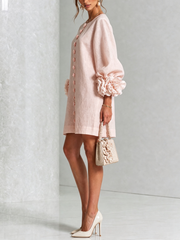 Élodie | Floral Button-Up Dress