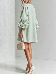 Élodie | Floral Button-Up Dress