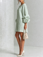 Élodie | Floral Button-Up Dress