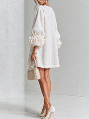 Élodie | Floral Button-Up Dress