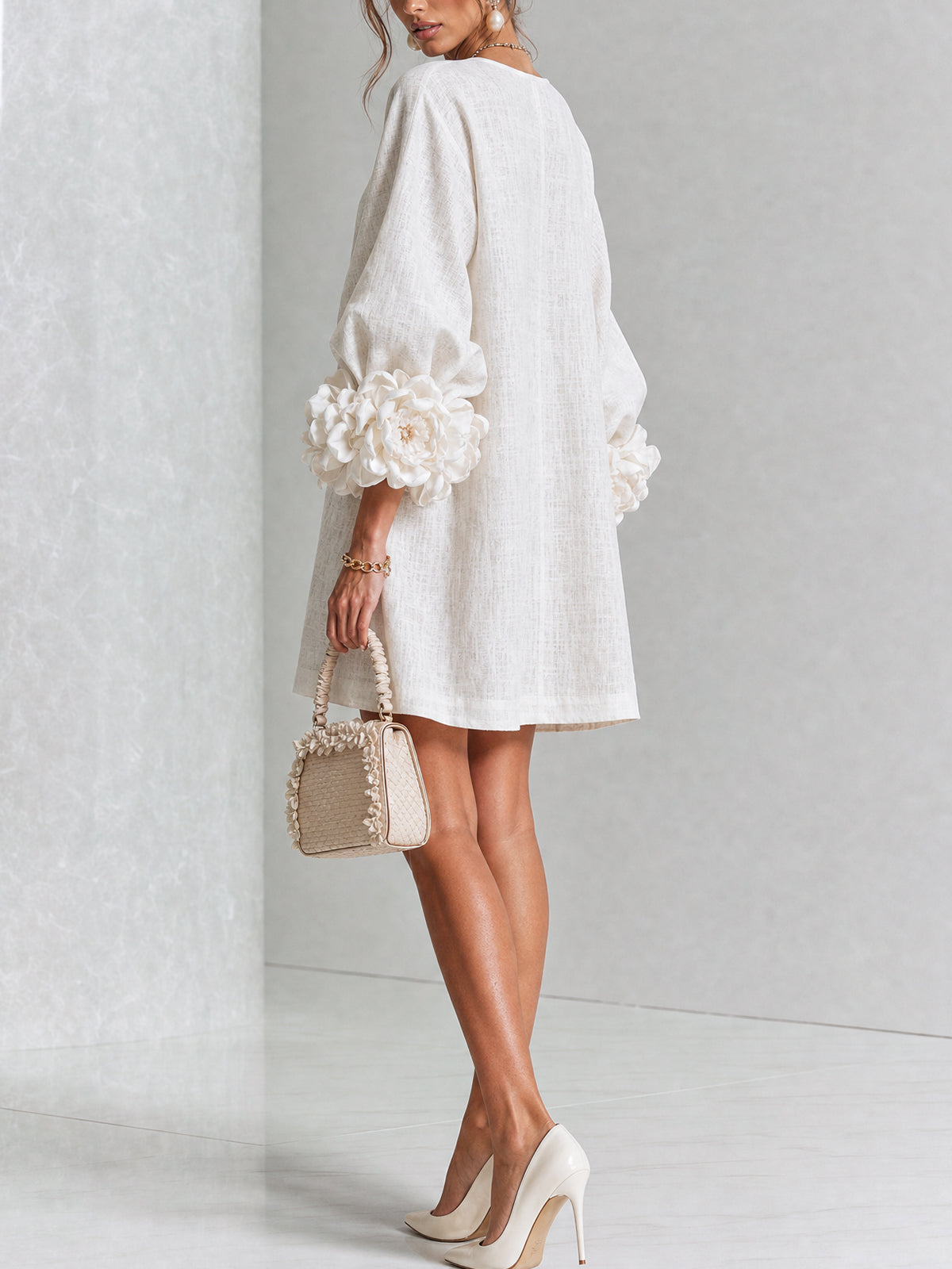 Élodie | Floral Button-Up Dress
