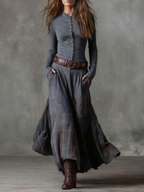 Vestido Ximena en color gris