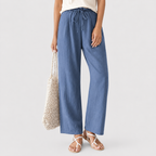 Vara - Pantalones Relaxed Fit con Cintura Ajustable