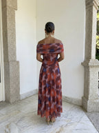 Vestido de Toledo con estampados