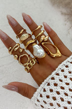 Anillos de Perla Aurea