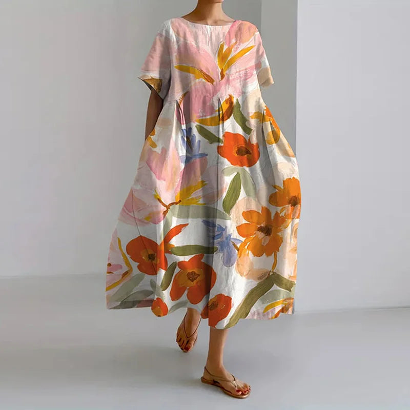 Robe d'été fleurie Rosanna
