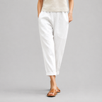 Kriza - Pantalones de Pierna Ancha con Bolsillos