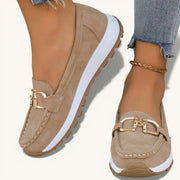 Daniela | Women's Platform Loafers with Buckle