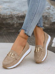Daniela | Women's Platform Loafers with Buckle