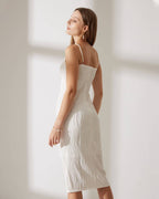 Rocio | Vestido Cami Texturizado Efecto Onda