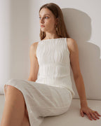 Rocio | Vestido Cami Texturizado Efecto Onda