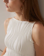 Rocio | Vestido Cami Texturizado Efecto Onda