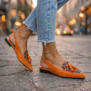 Elena | Women's Strappy Fringed Sandals