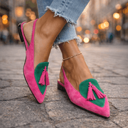 Elena | Women's Strappy Fringed Sandals