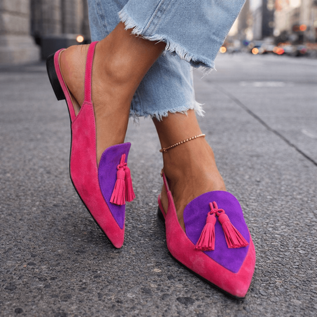 Elena | Women's Strappy Fringed Sandals