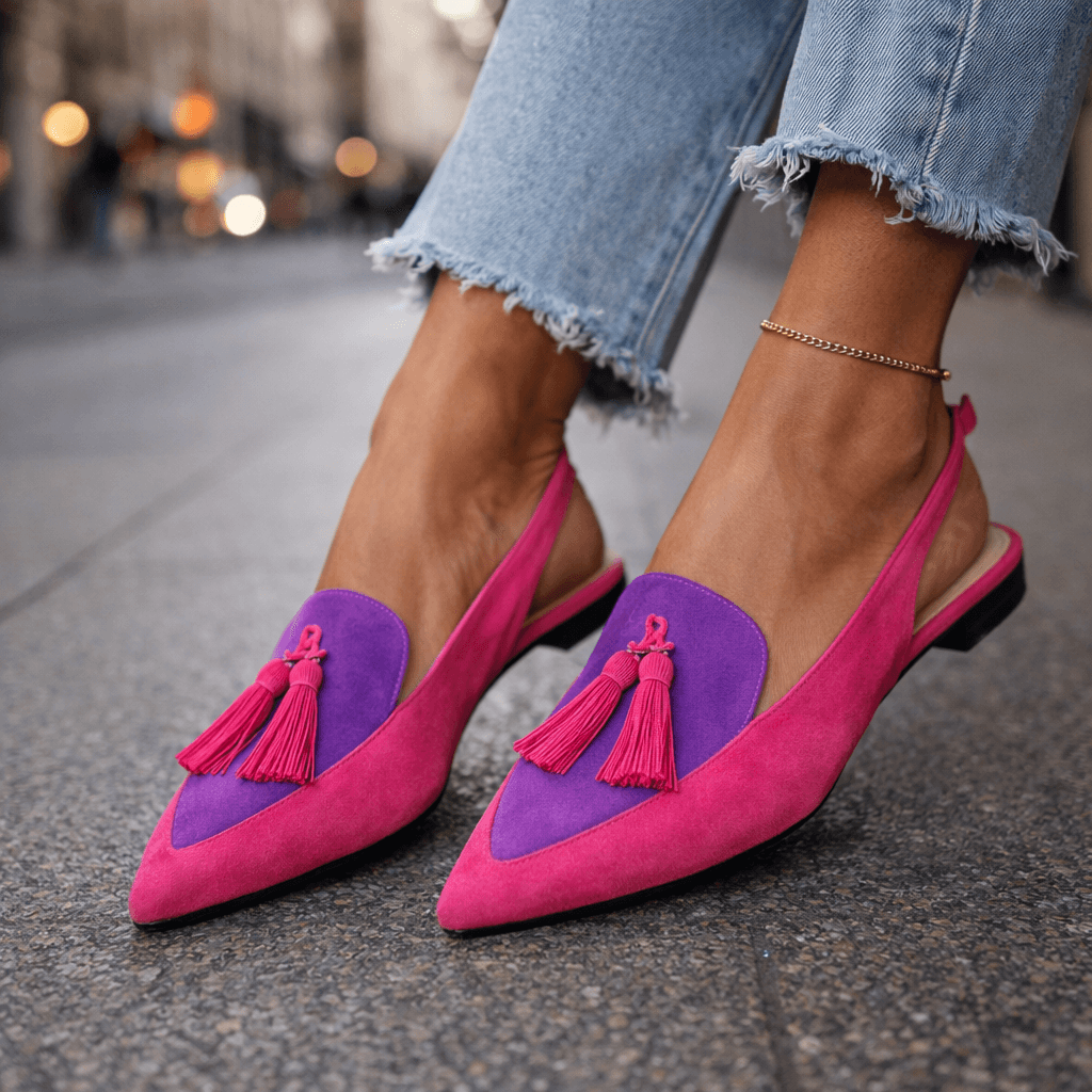 Elena | Women's Strappy Fringed Sandals