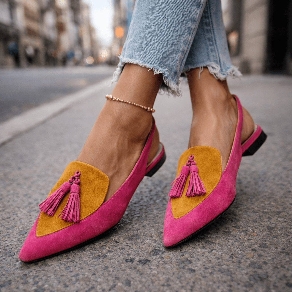Elena | Women's Strappy Fringed Sandals