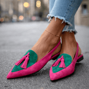 Elena | Women's Strappy Fringed Sandals