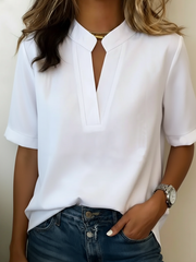 Paula | Chemise ample à manches courtes