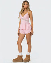 Valentina | Ensemble de lingerie Midnight en dentelle