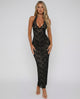 Robe longue en dentelle | Estela