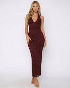 Estela | Lace Maxi Dress