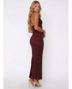 Estela | Lace Maxi Dress