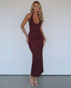 Estela | Lace Maxi Dress