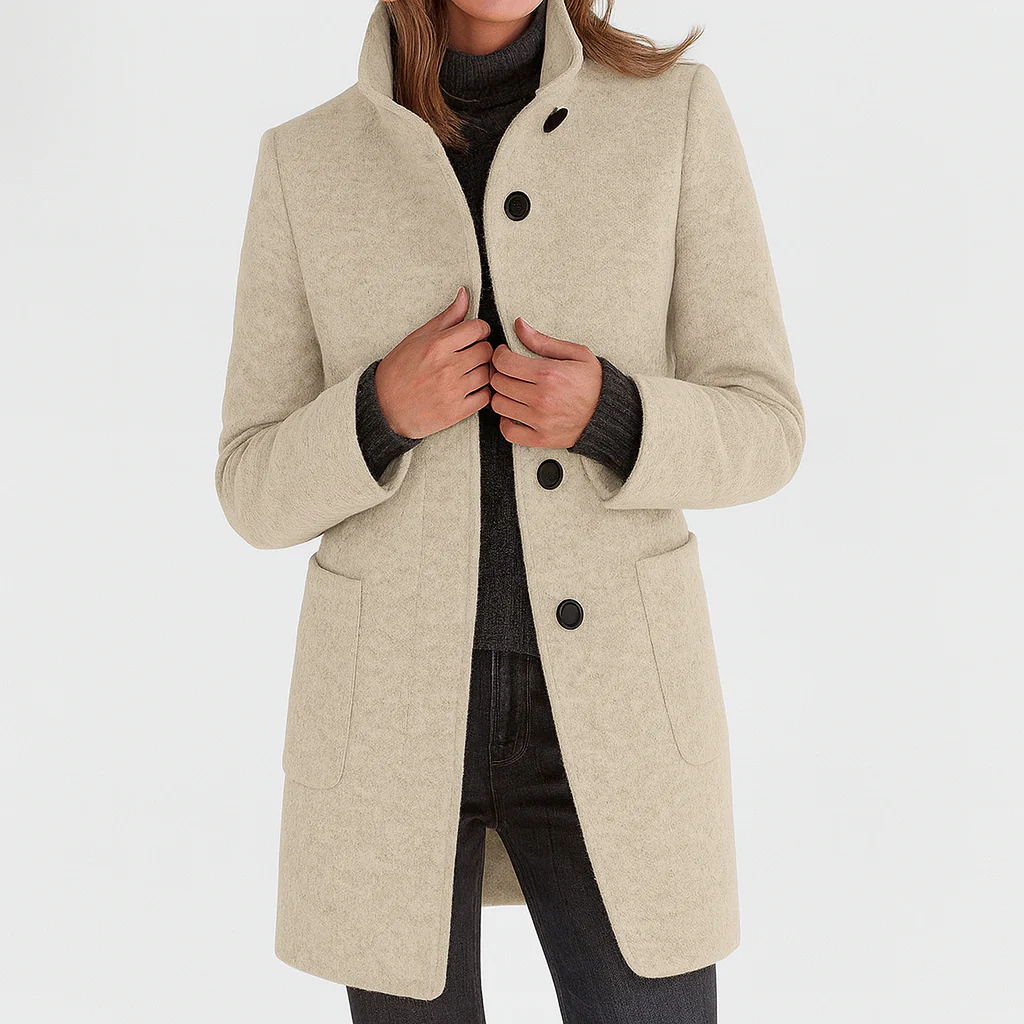 Eleonore | Midi-Length Wool Coat