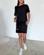 Estela | Vestido minimal elástico