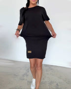 Estela | Vestido minimal elástico