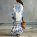Alba Robe Bohème Maxi Ethnique