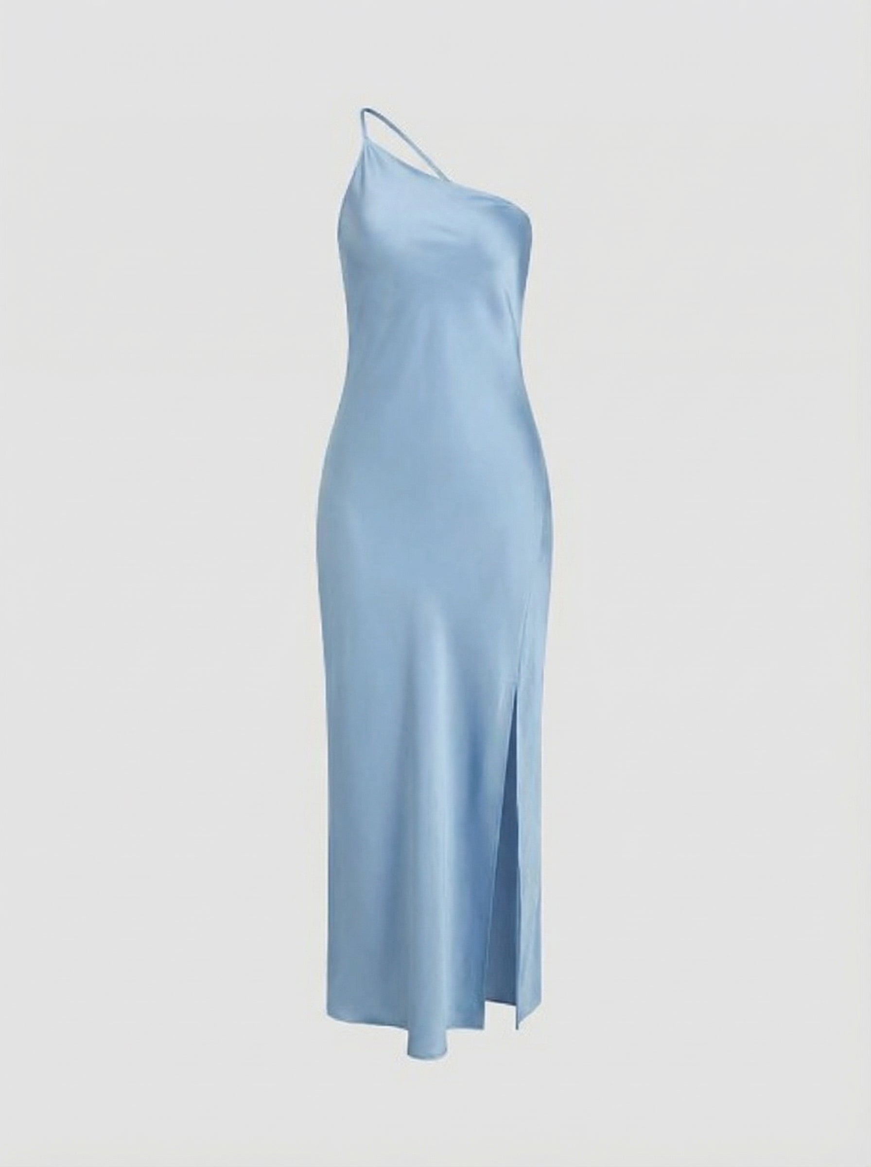 Fiora | Robe longue en satin dos nu