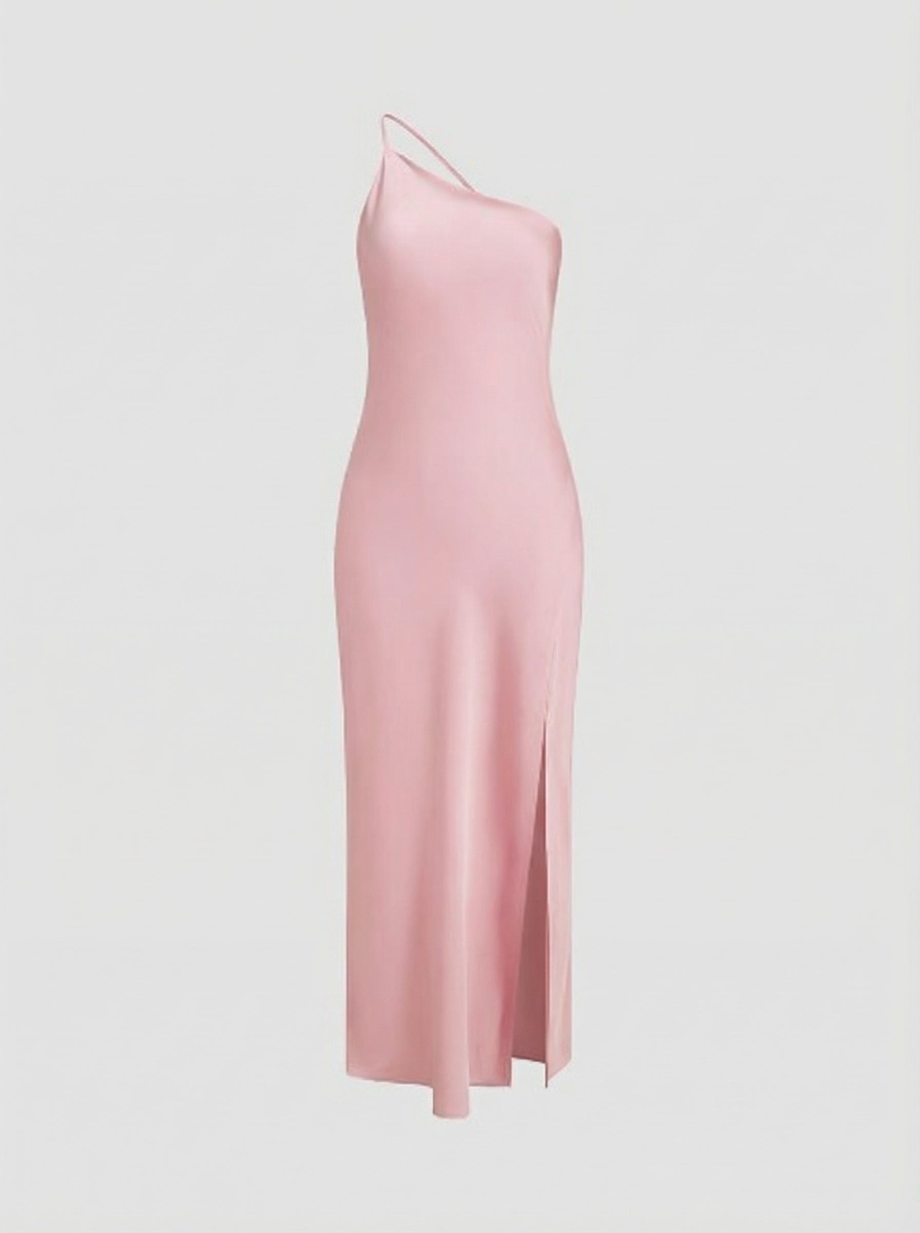 Fiora | Robe longue en satin dos nu