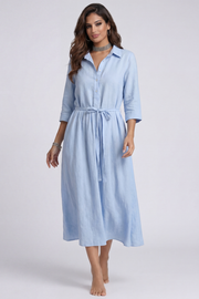 Mercedes | Robe d'été lacée à la taille