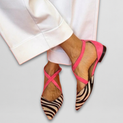 Ornella | Women's Strappy Ballet Pumps