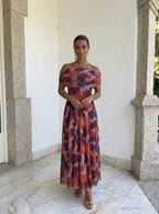 Vestido de Toledo con estampados