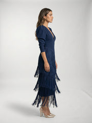 Robe à franges