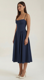 Elise | Vestido Midi con Corset