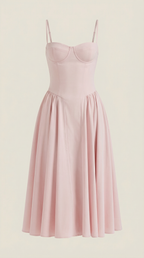 Elise | Vestido Midi con Corset