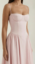 Elise | Vestido Midi con Corset