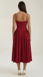 Elise | Vestido Midi con Corset