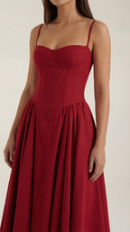 Elise | Vestido Midi con Corset